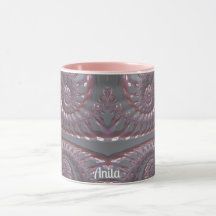 ANITA ~ Prata rosa 3D Zany GLOSSY ~