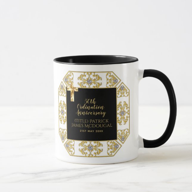 Caneca Aniversário da 50.ª Portagem PRIEST Personalizado (Direita)