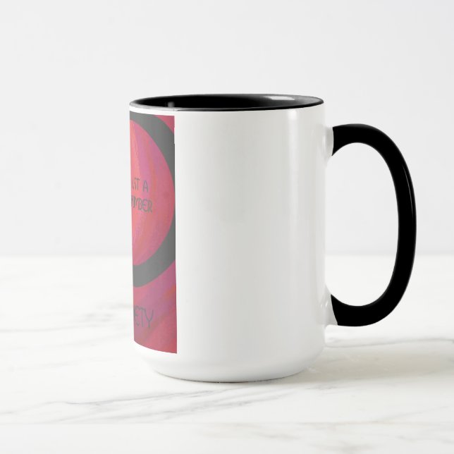 Caneca Aniversário da Década Vermelha 90 (Direita)