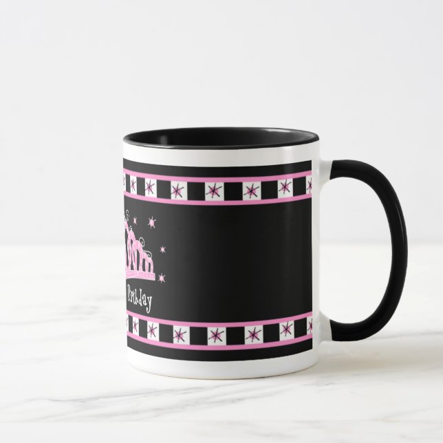Caneca Aniversário da tiara 50th (Direita)