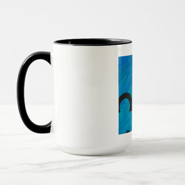Caneca Aniversário de 30 Décadas Azul (Esquerda)