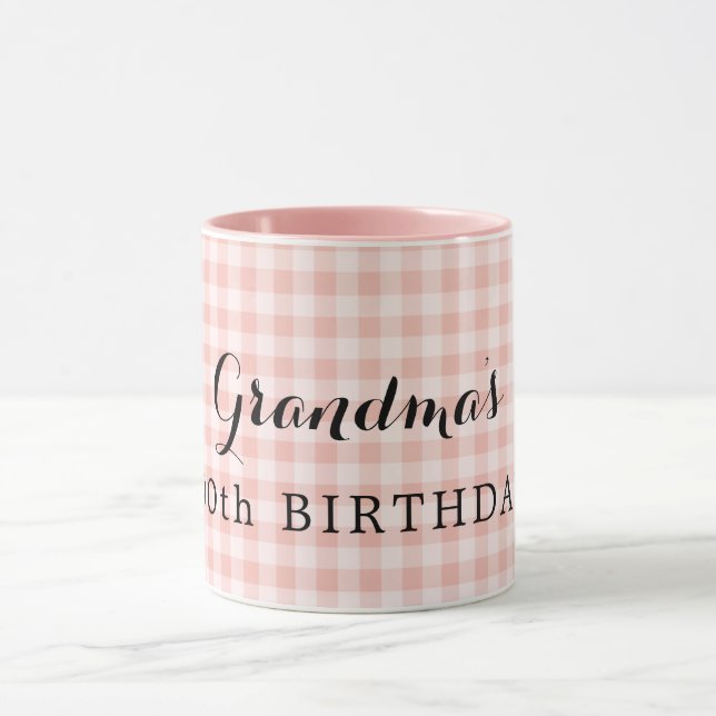 Caneca Aniversário de 90 anos da Vovó (Centro)