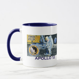 Caneca Aniversário de Apollo 12 50th