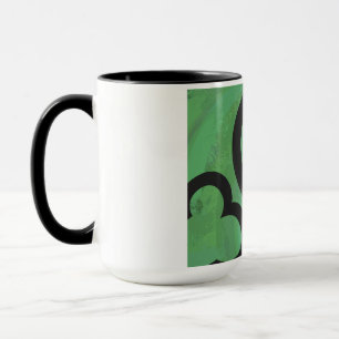 Caneca Aniversário verde de 30 décadas