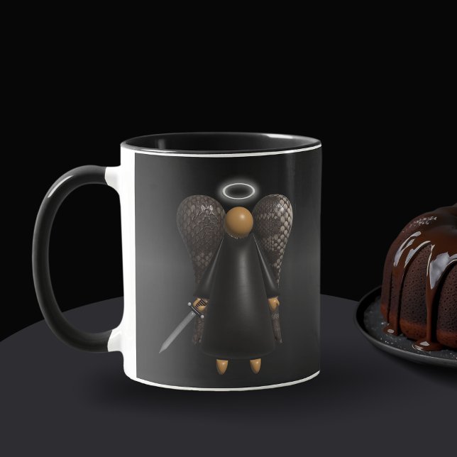 Caneca Anjo Brown/Latino, Avenging Angel Mug (Brown Avengng Angel)