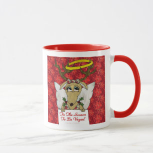 Caneca Anjo da Rena É a Temporada para ser Vegano