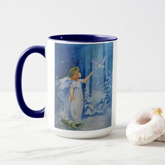 Caneca Anjo de Natal de Donna 2022 (Com Donut)