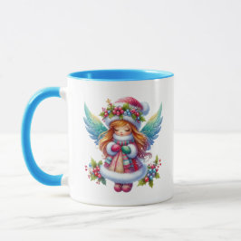 Caneca Anjo de Neve Natal