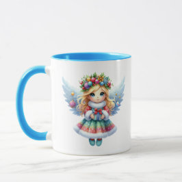 Caneca Anjo de Neve Natal