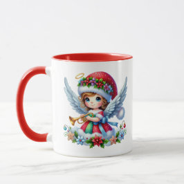 Caneca Anjo de Neve Natal