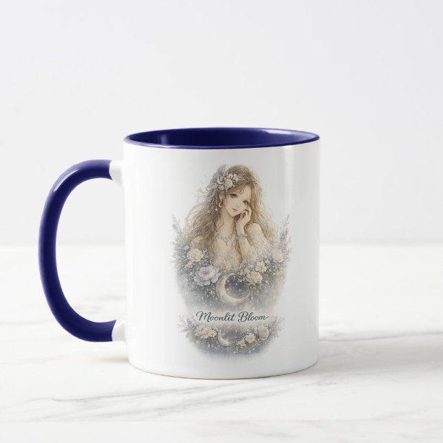Caneca Anjo do Flores ao Luar (Esquerda)