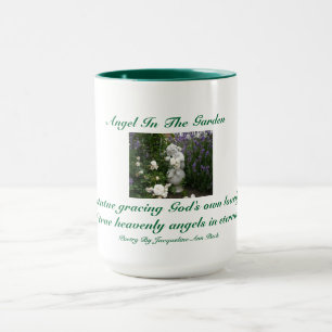 Caneca Anjo No Jardim Ringer Mug