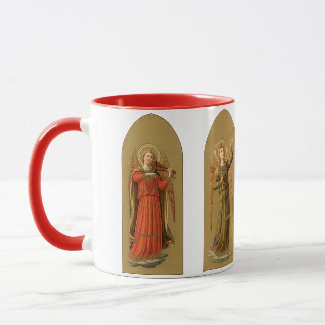 Caneca Anjos Músicos de Natal, Renascença Antiga (Esquerda)