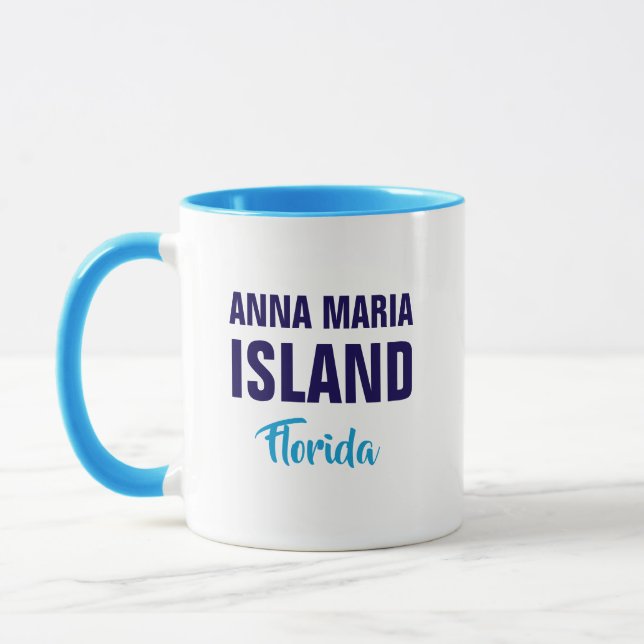 Caneca Anna Maria Island Florida Coffee Mug (Esquerda)