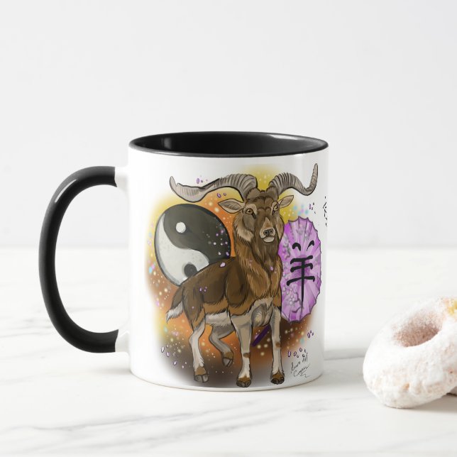 Caneca Ano Chinês da Ram (Com Donut)