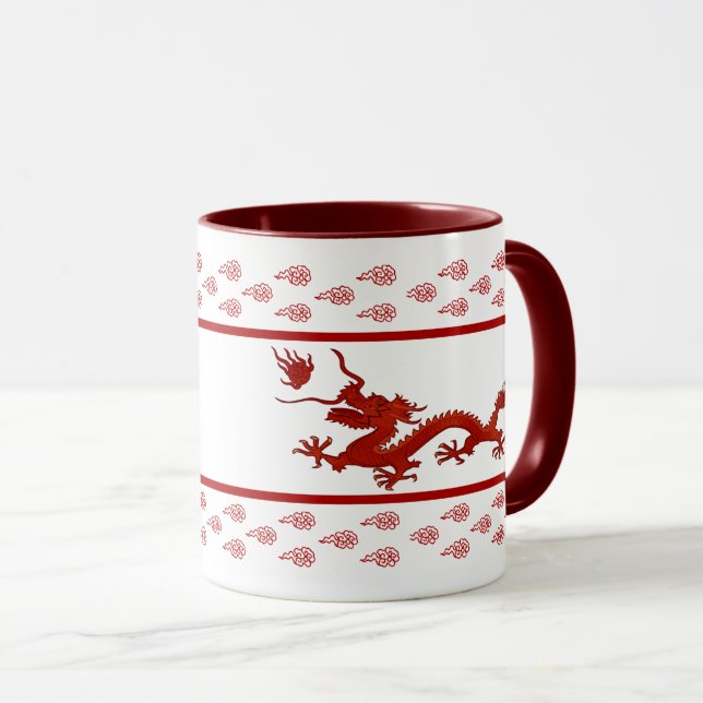 Caneca Ano Chinês do Dragão (Frente Esquerda)