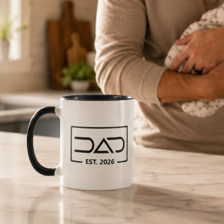 Caneca Ano de Fundação do Papai Tipografia Moderna