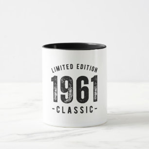 Caneca Ano de Nascimento Clássico de 1961