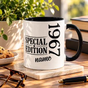 Caneca Ano de Nascimento PersonalizadoEdição Especial Nom
