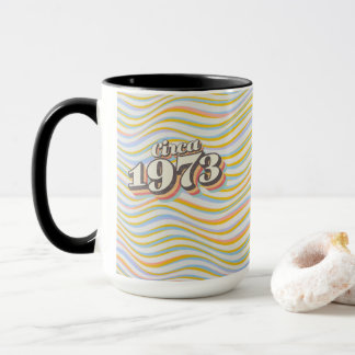 Caneca Ano de Nascimento - Por volta de 1973