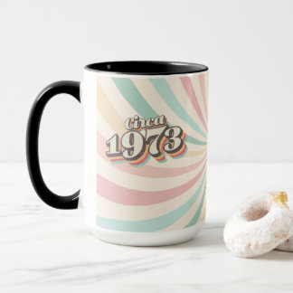 Caneca Ano de Nascimento - Por volta de 1973