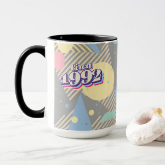 Caneca Ano de Nascimento - Por volta de 1992