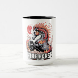 Caneca Ano do Cavalo de Fogo 2026