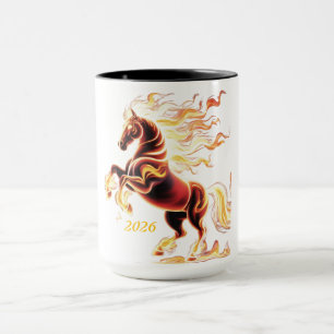 Caneca Ano do Cavalo de Fogo 2026