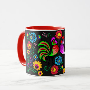 Caneca Ano do design 10 do galo