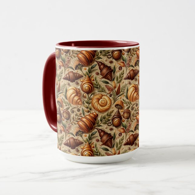 Caneca Ansiando Croissants (Frente Esquerda)