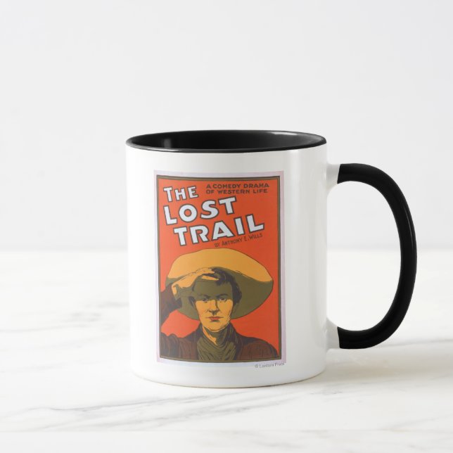 Caneca Anthony E. Wills "The Lost Trail" Teatro Wester (Direita)