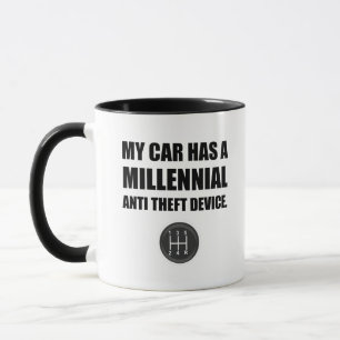 Caneca Anti deslocamento de vara milenar do carro do