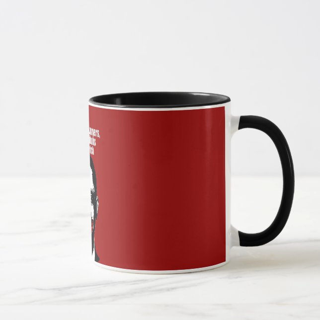 Caneca Anti-Obama - os contribuintes da vigia, obama (Direita)
