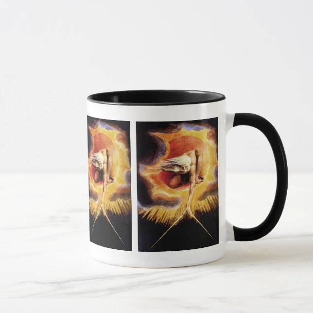Caneca Antigos dias - William Blake (Direita)