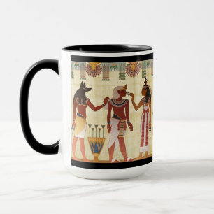 Caneca Antigos Egípcios Anubis Pharaoh Cleópatra