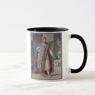 Caneca Antiochus, traje para "Berenice" por Jean Racine,