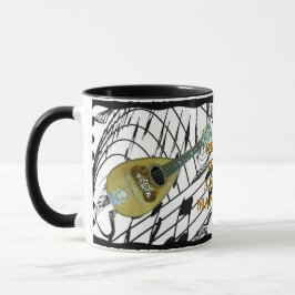 CANECA ANTIQUE MANDOLIN-MUG