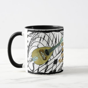 CANECA ANTIQUE MANDOLIN-MUG