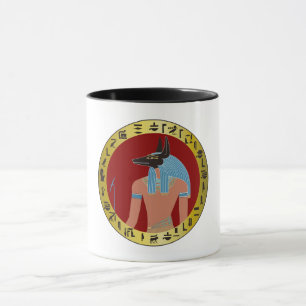 Caneca Anubis, Deus Egípcio