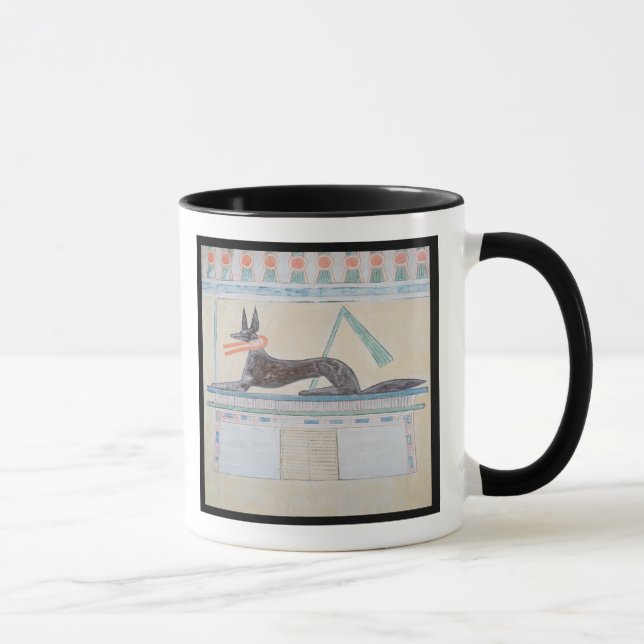 Caneca Anubis, deus egípcio do morto (Direita)