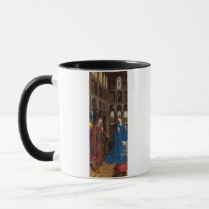 Caneca Anunciação de Van Eyck Premium Luz da Catedral