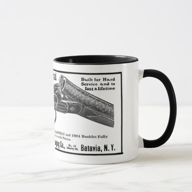 Caneca anúncio da espingarda do padeiro (Direita)