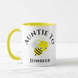 Caneca Anúncio De Gravidez Novo Nome Da Tia A Ser
