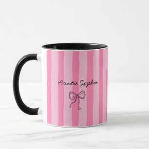 Caneca Anúncio Personalizado de Gravidez para Tia