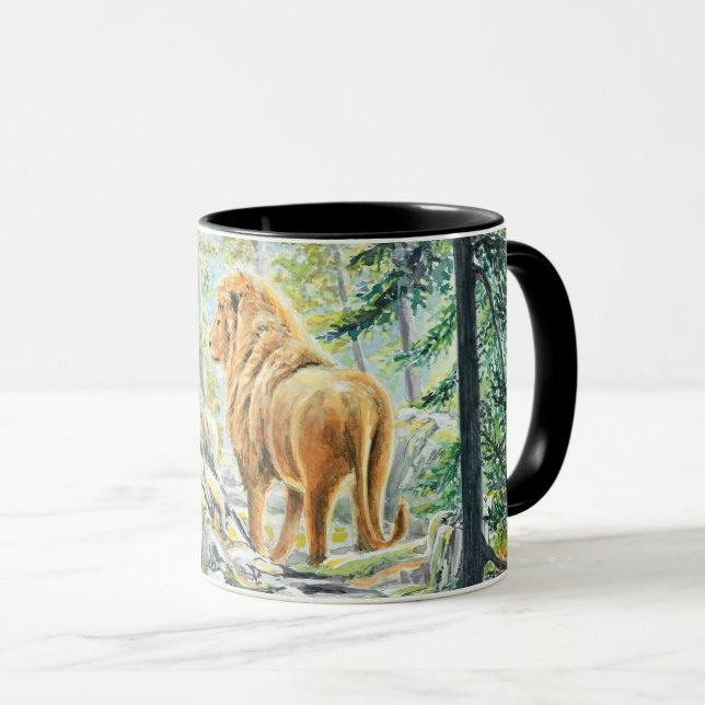 Caneca Ao Lion - (Frente Esquerda)