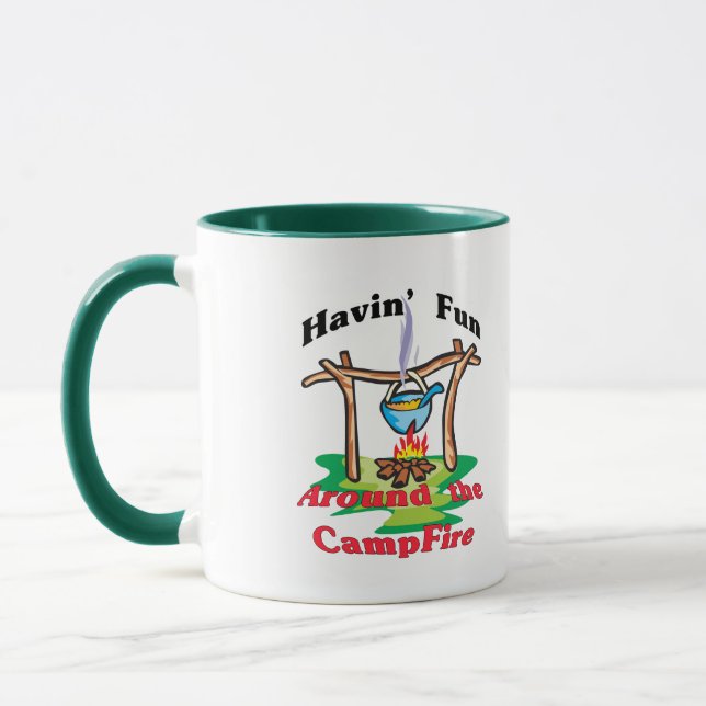 Caneca Ao redor da Campfire (Esquerda)