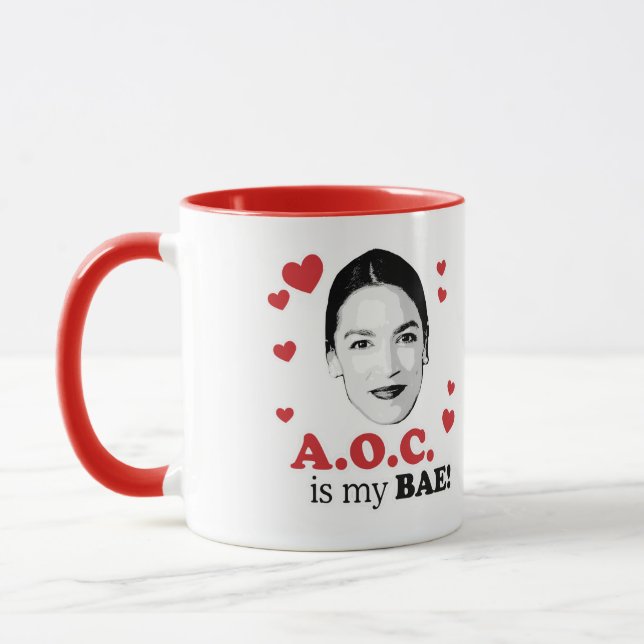 Caneca AOC é meu BAE (Esquerda)