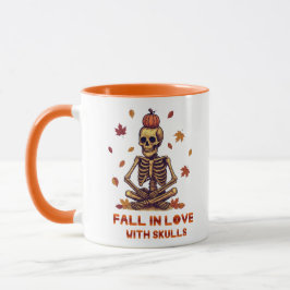 Caneca Apaixone-se por Caveiras – Caveira Estética