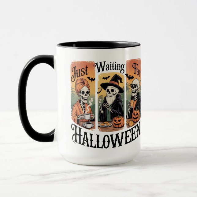 Caneca Apenas Esperando pelo Halloween – Temporada Assust (Esquerda)
