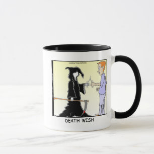 Caneca Apenas Frangos Temem O Ceifeiro Engraçado